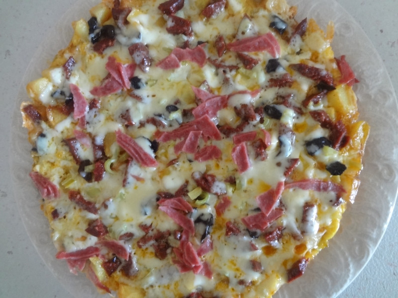 Patates Pizzası - Resim : 6