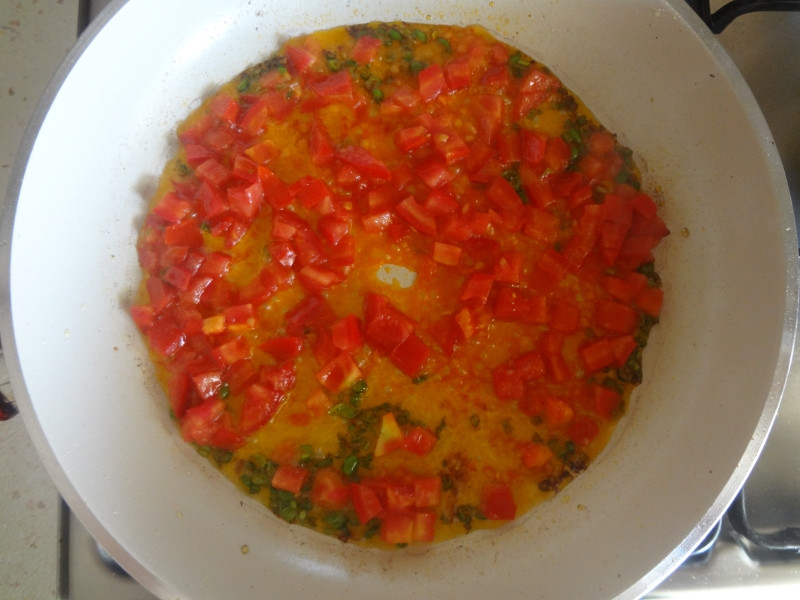Sebzeli Kaşarlı Omlet - Resim : 2