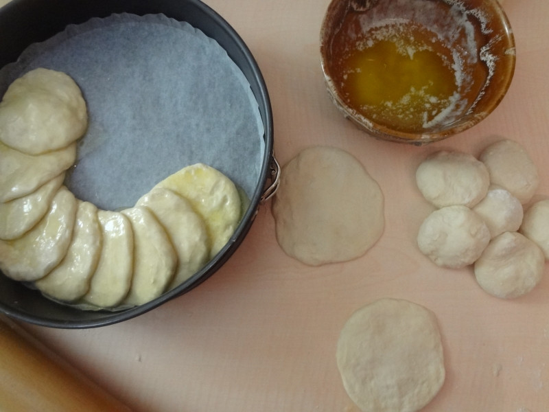 Sütlü Çiçek Çörek - Resim : 2