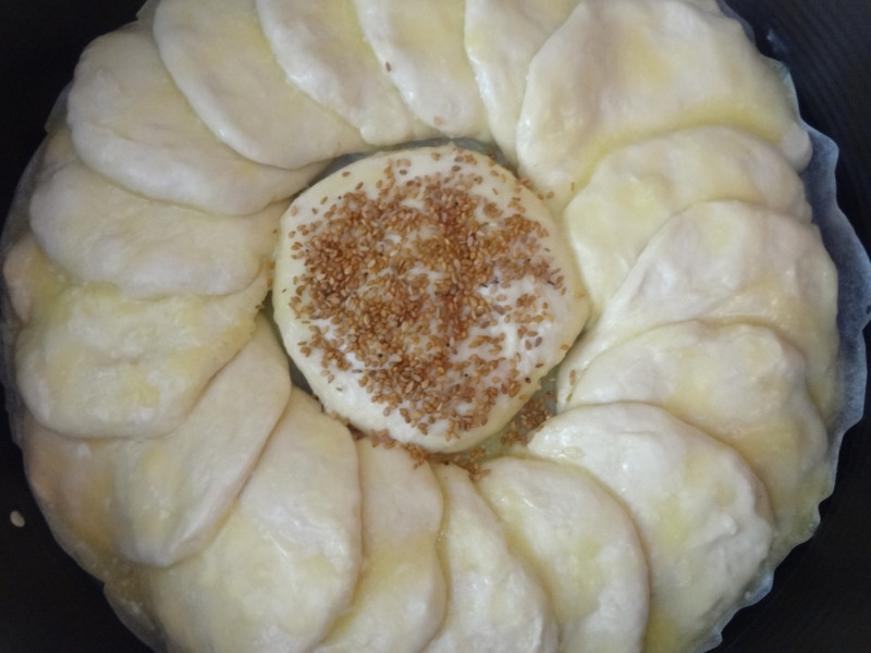 Sütlü Çiçek Çörek - Resim : 4
