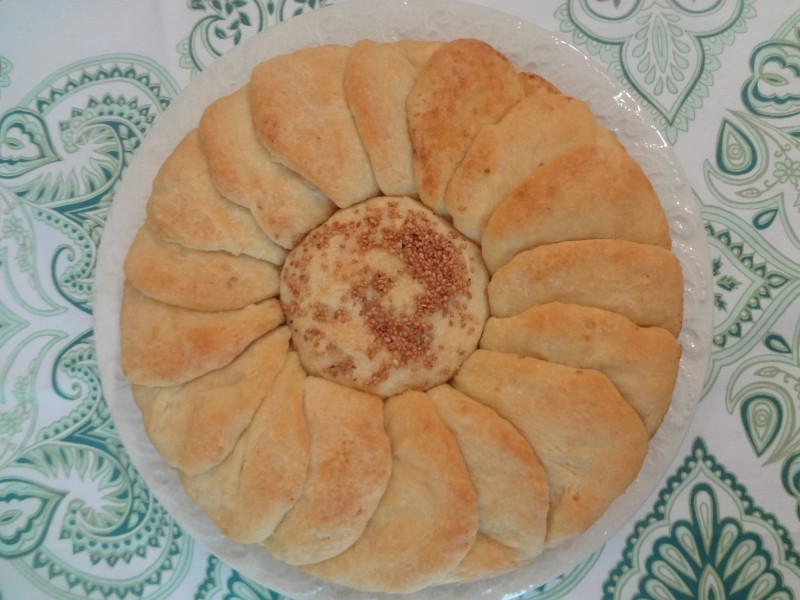 Sütlü Çiçek Çörek - Resim : 5