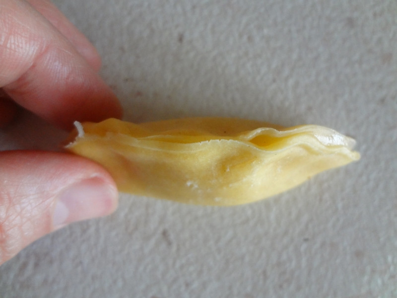 Köz Patlıcan Dolgulu Tortellini - Resim : 5