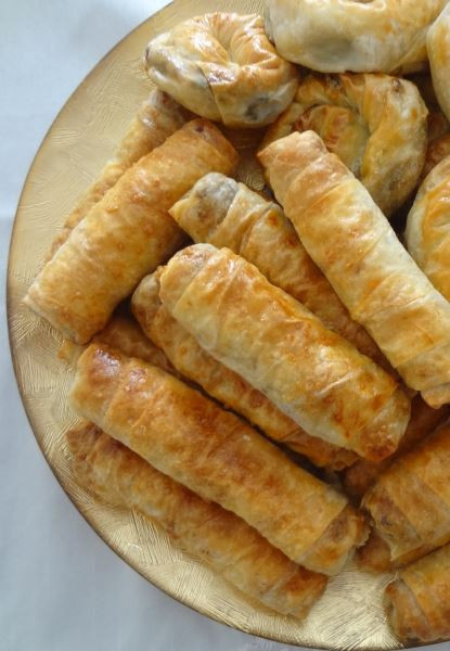Mercimekli Rulo Börek - Resim : 1